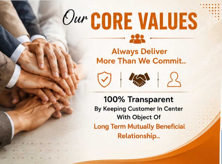Our Core Values Graphic